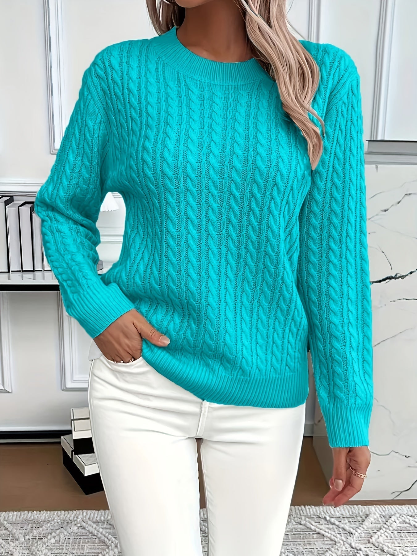 Emerson | Cable Knit Women's Sweater