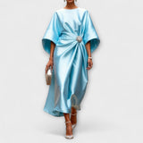 Corinne | Draped Formal Maxi Dress
