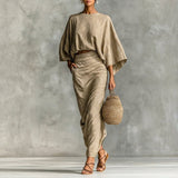 Hollienne | Two-Piece Top & Skirt Set