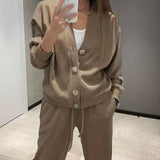 Mariska | Button-Front Jacket & Trouser Set
