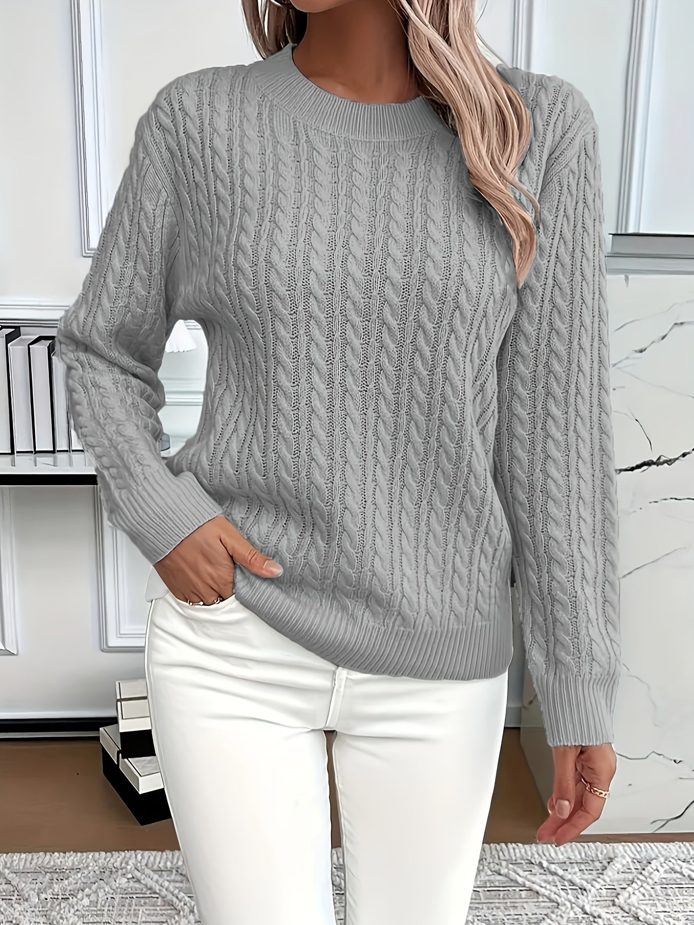 Emerson | Cable Knit Women's Sweater