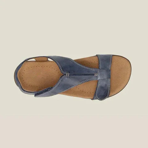 Bertille | Adjustable-Strap Flat Sandals