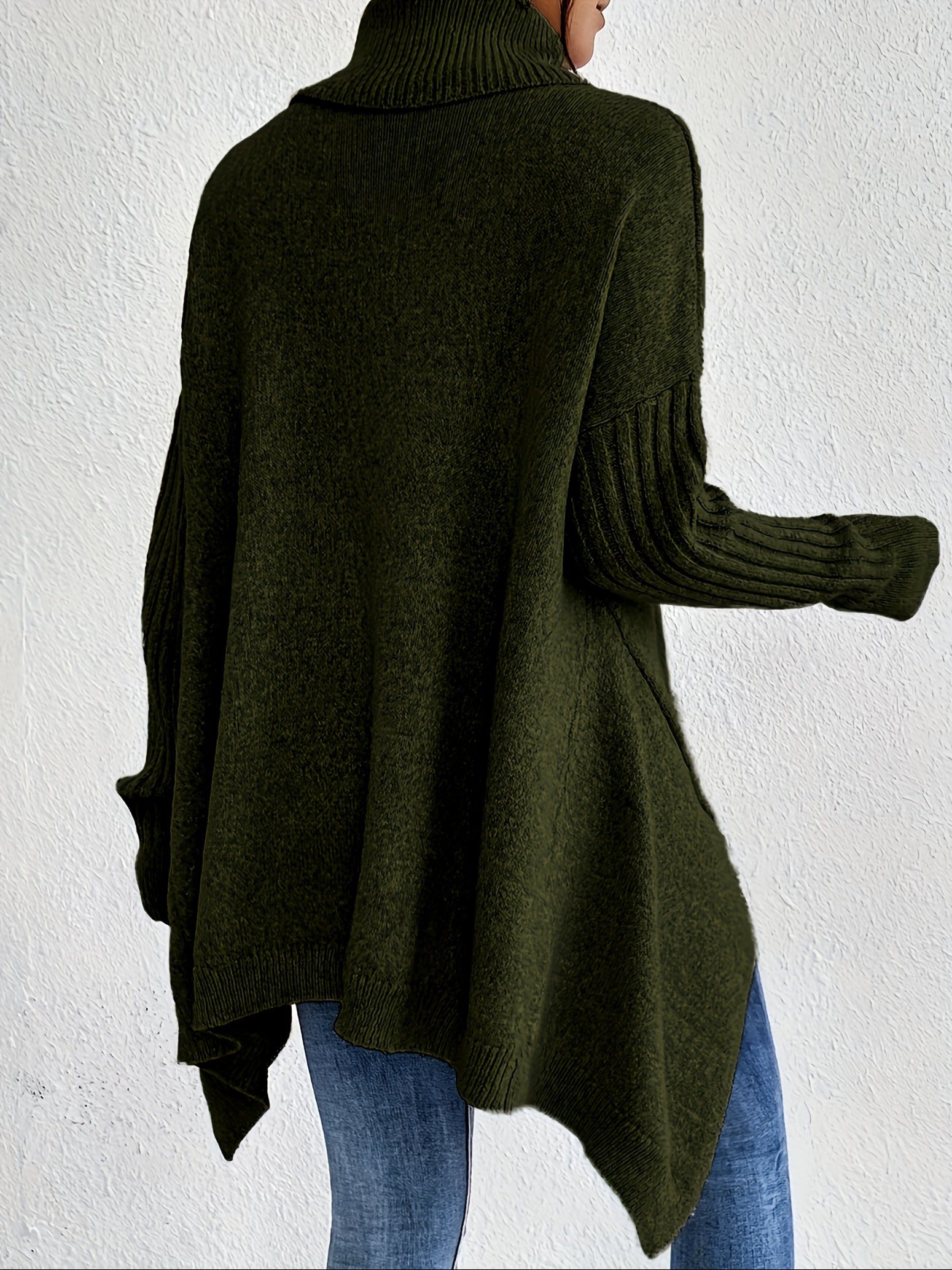 Elise | Oversized Polo Sweater