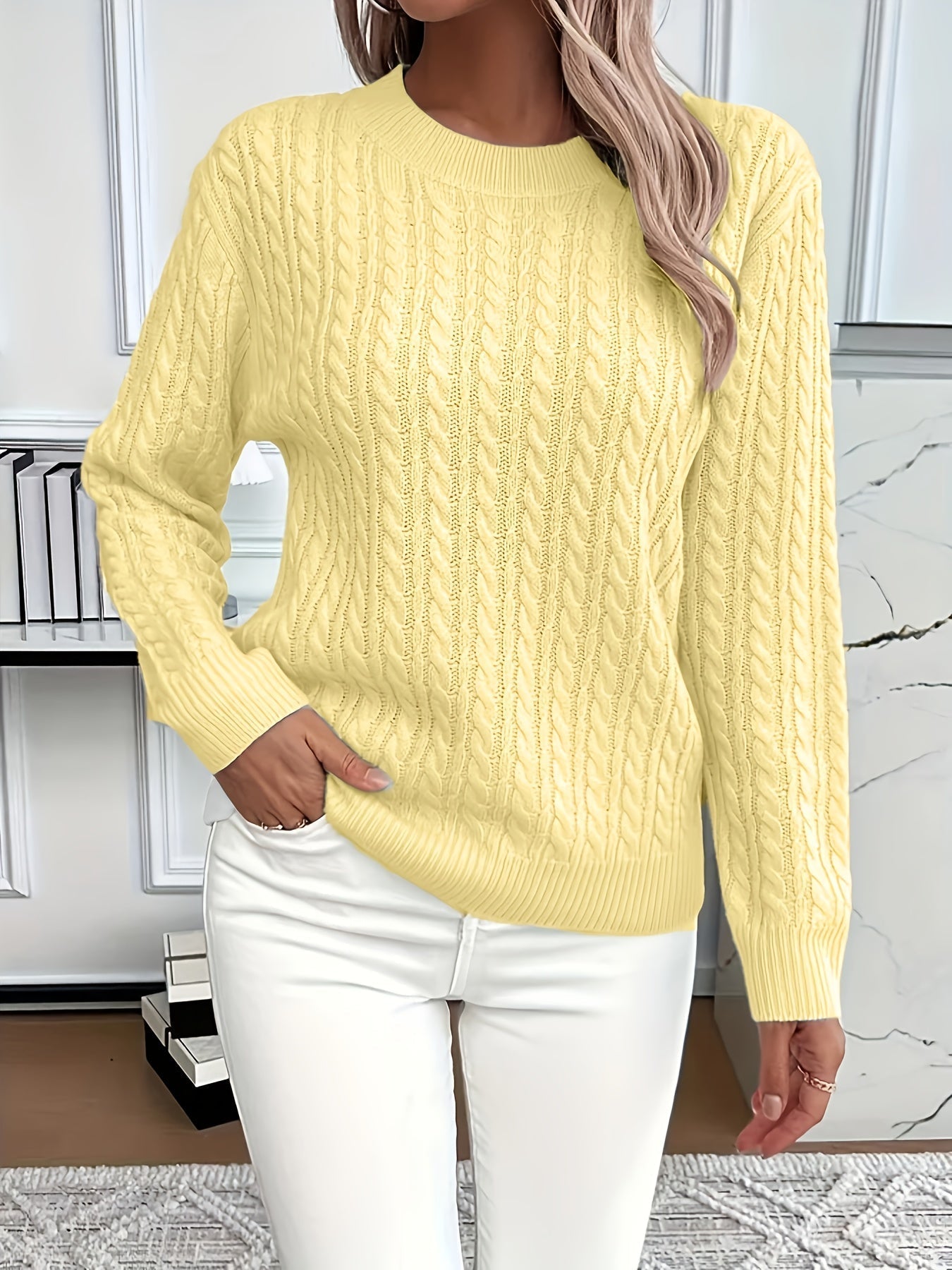 Emerson | Cable Knit Women's Sweater