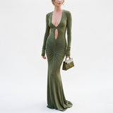 Celestine | Long-Sleeve Evening Gown
