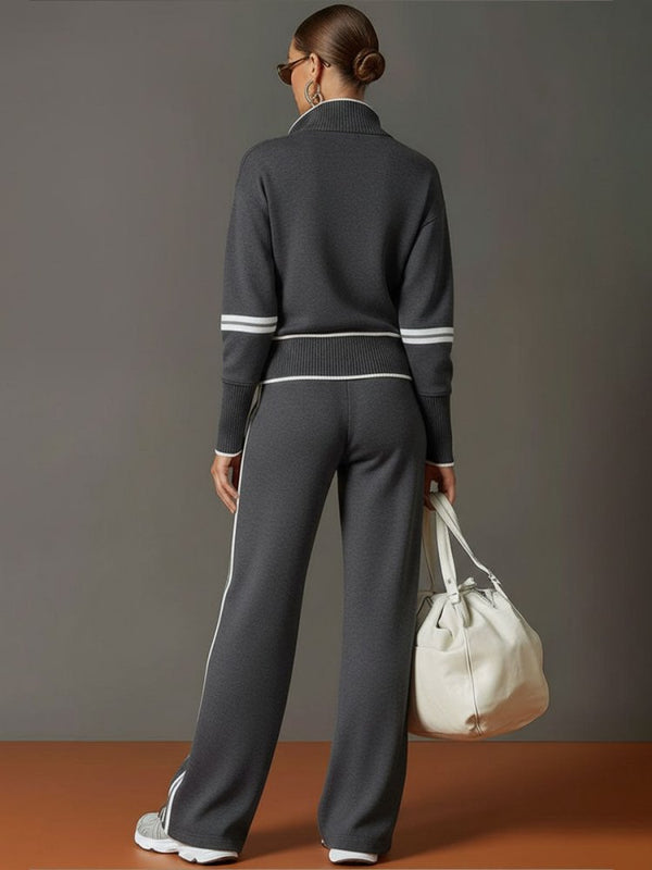 Delacroix | Oversized Top & Wide-Leg Trouser Set