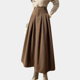 Ingrid | A-Line Ankle-Length Skirt