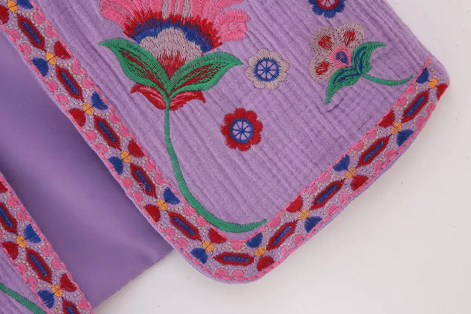Vivienne | Vintage Embroidered Boho Vest