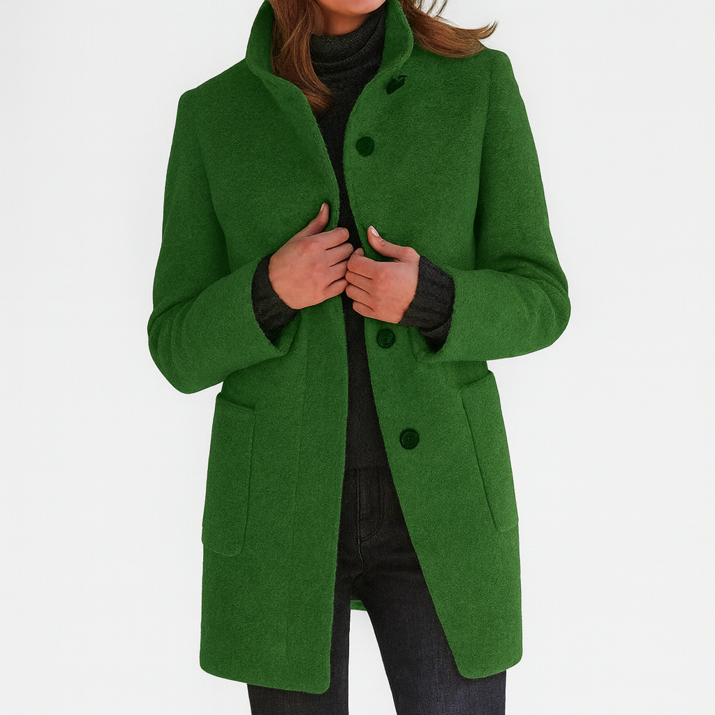 Alison | Women's Coat with High Collar