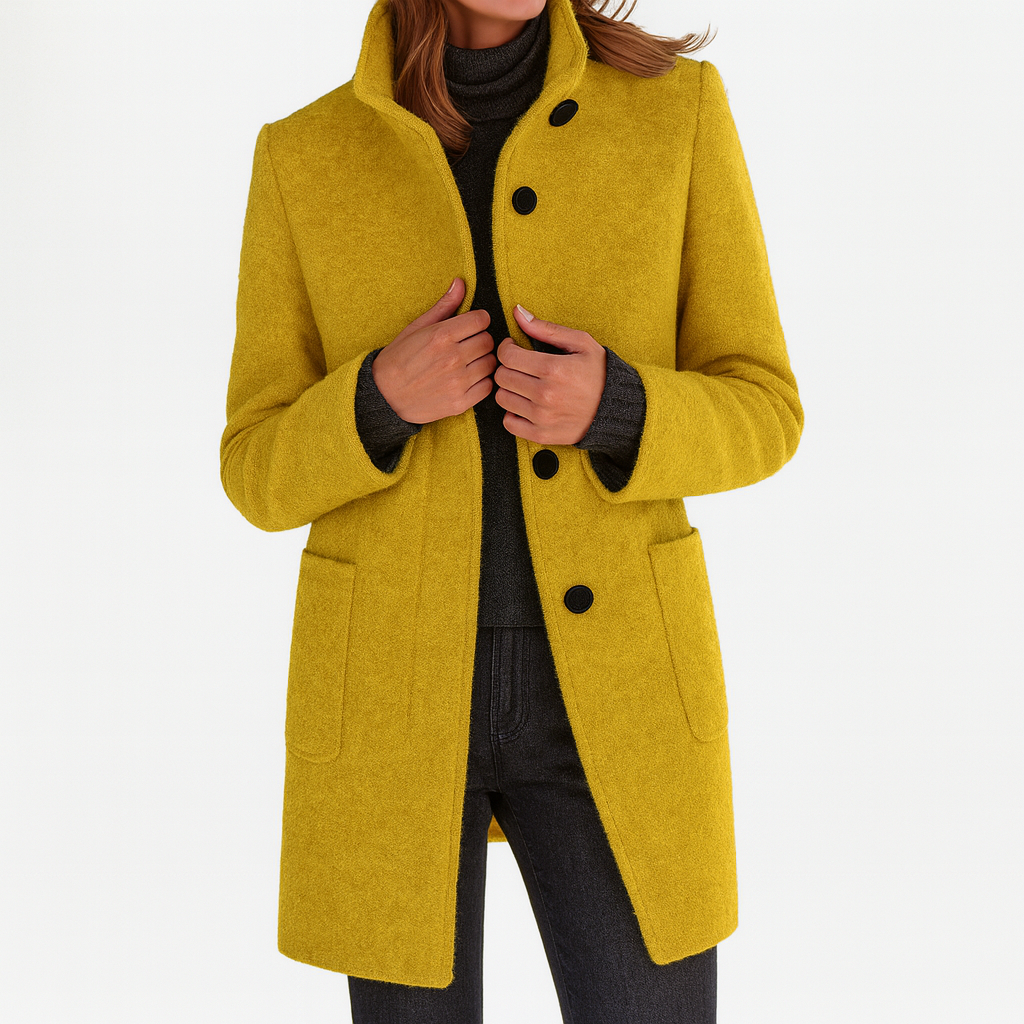 Alison | Women's Coat with High Collar