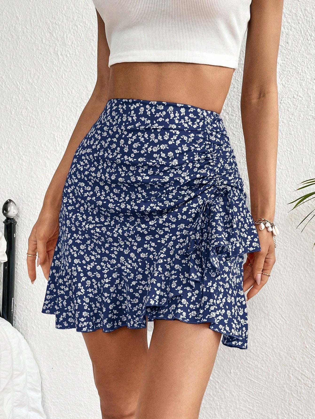 Laurenne | Lightweight Floral Maxi Skirt