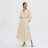 Tamsin | Long-Sleeve Maxi Dress