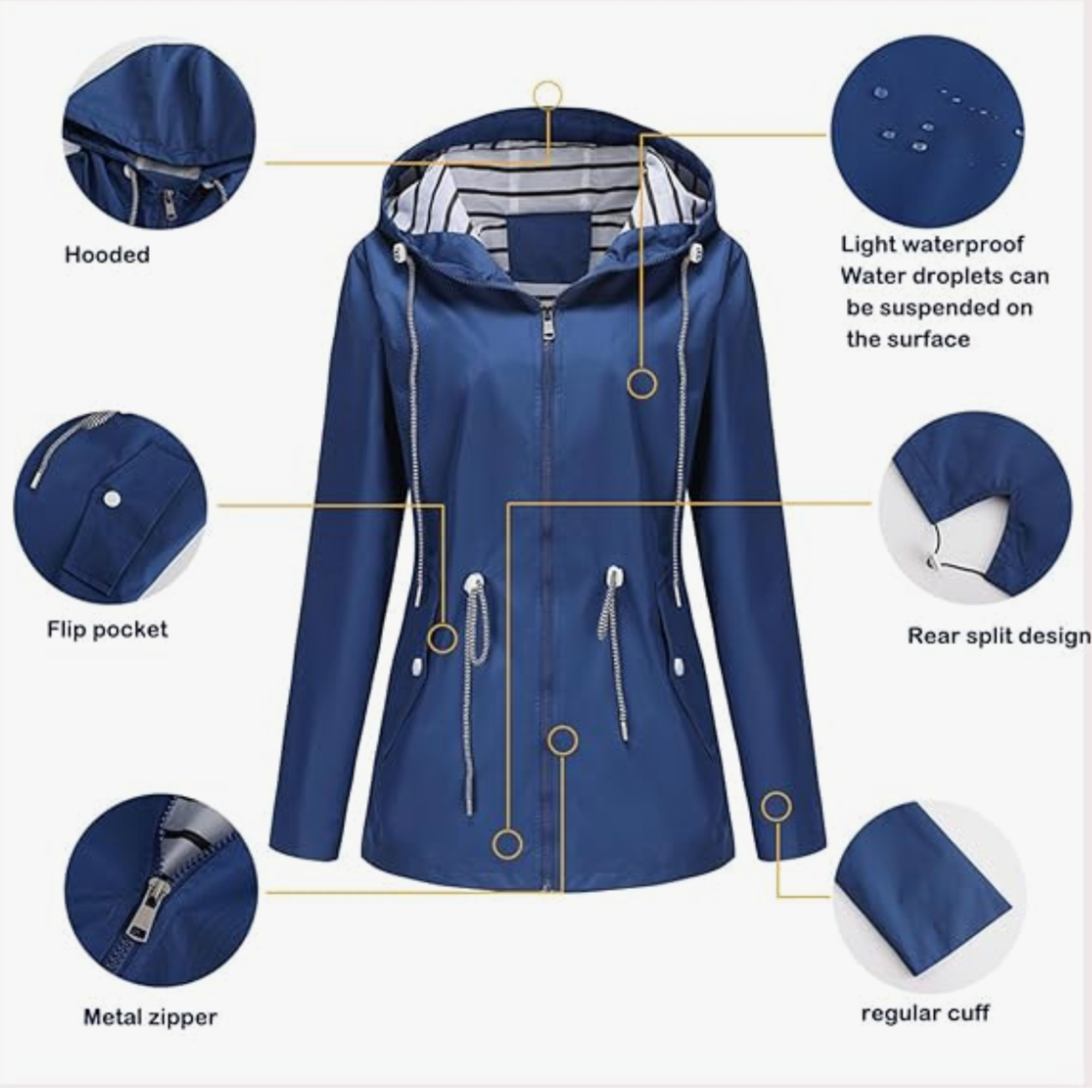 Noa | Sleek Waterproof Jacket