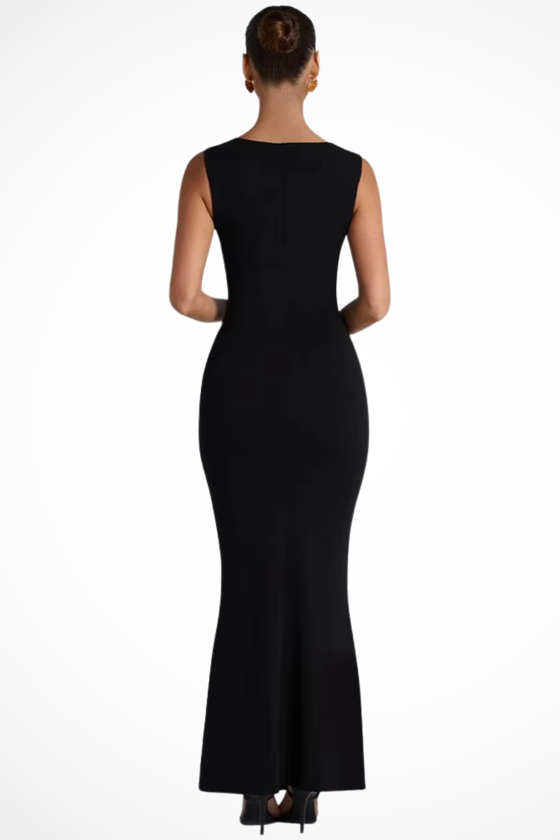 Rosalie | Square Neck Bodycon Evening Maxi Dress