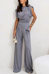 Lisette | Draped Two-Piece Set