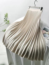 Maribelle | Pleated Midi Skirt