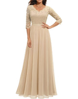 Maëva | Romantic Lace Maxi Dress