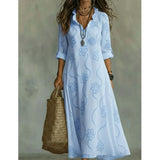 Mirette | Floral Long Sleeve Maxi Dress