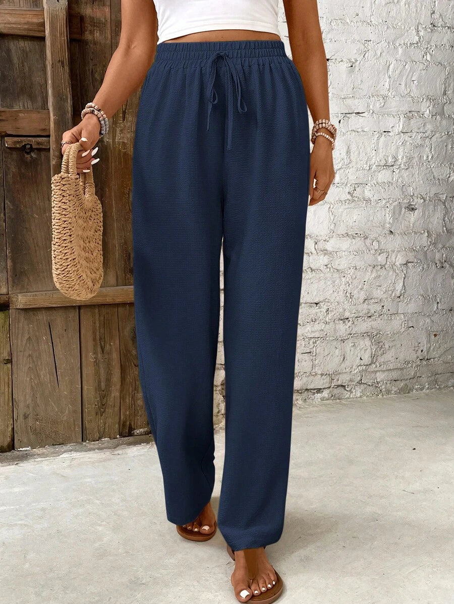 Skylar | Lightweight High-Waist Lounge Pants