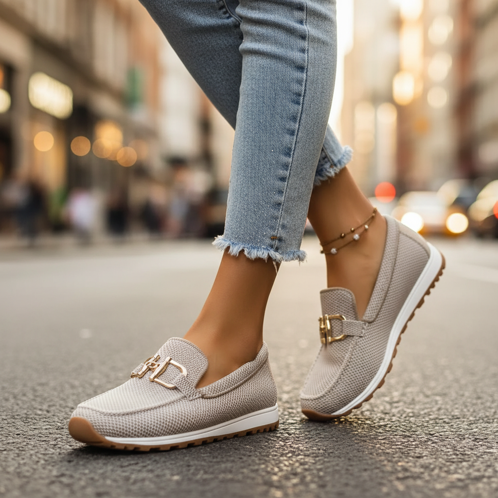 Sienna | Cushioned Horsebit Loafers