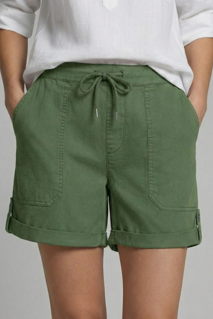 Jaselle | Drawstring Pocket Summer Shorts