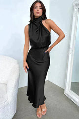 Arabella | Belted Midi Cocktail Dress