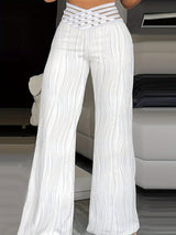 Alyssa | High-Waisted Wide-Leg Dress Pants