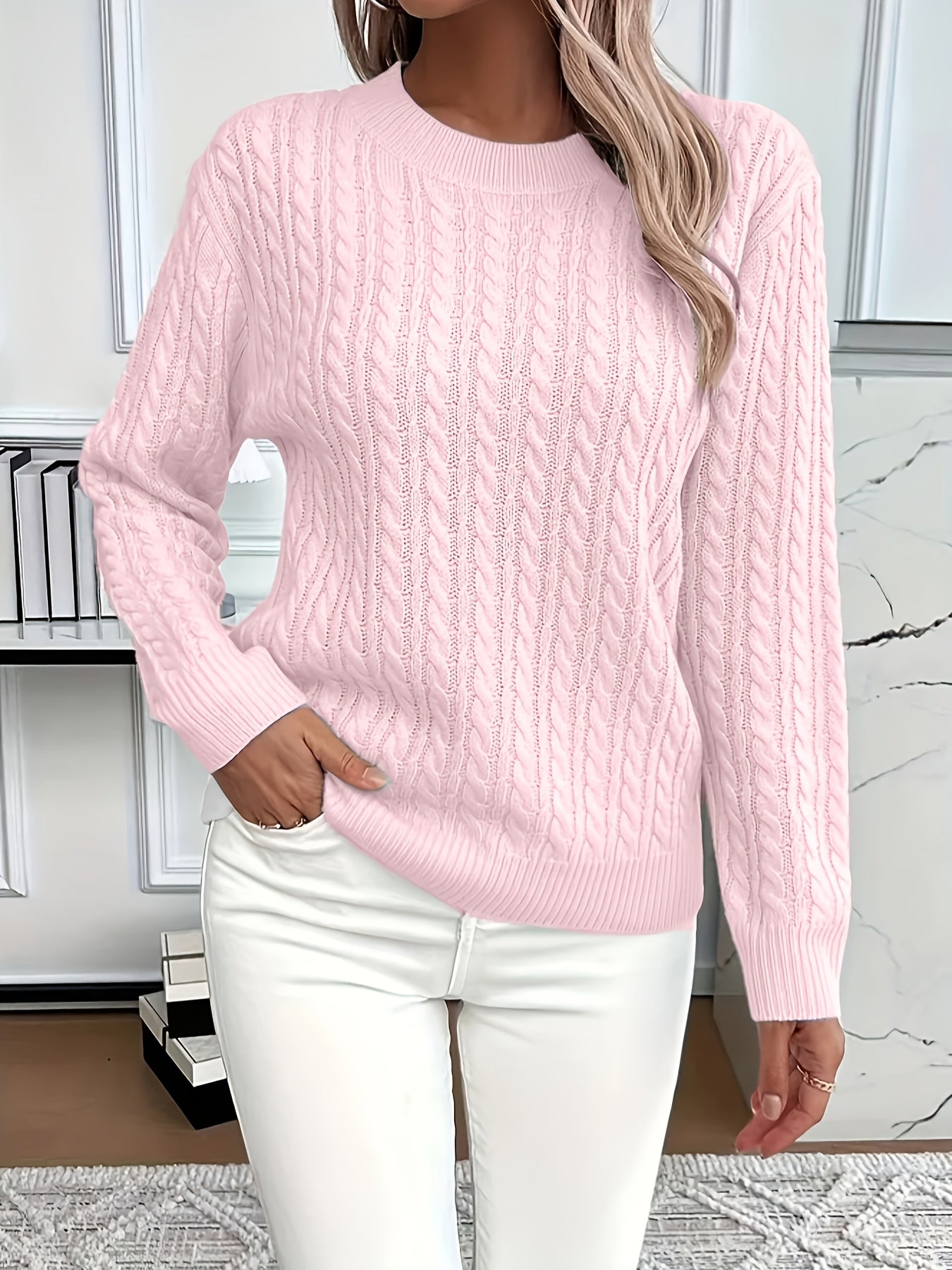 Emerson | Cable Knit Women's Sweater