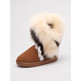 Women's Hilde fluffy-trim pull-on winter boots - view 1