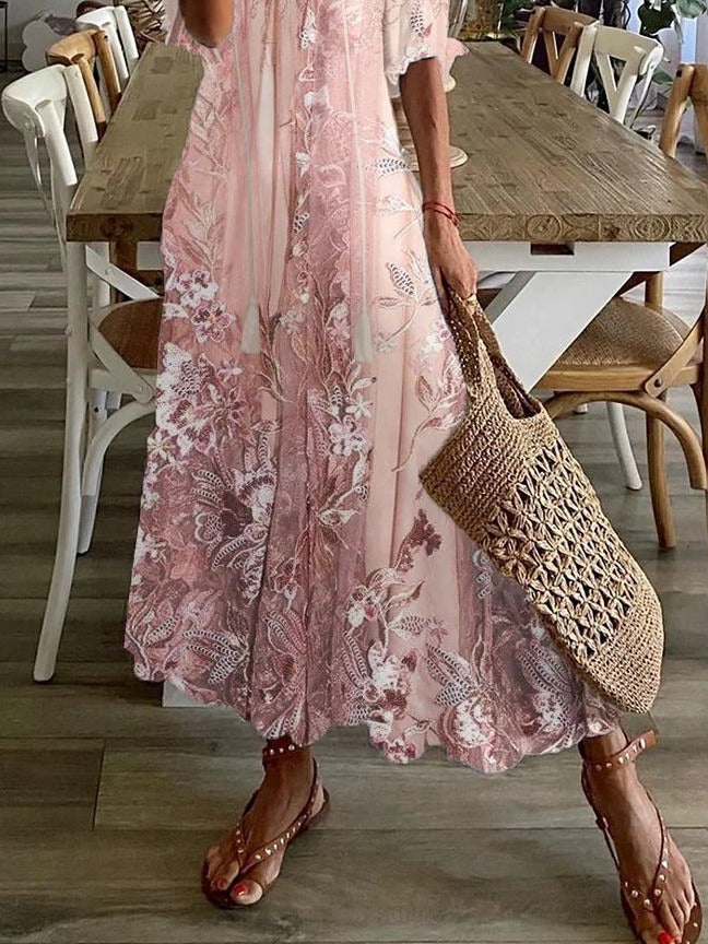 Seraphina | Floral Maxi Summer Dress