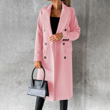 Women's Ingela classic winter coat in Pink
