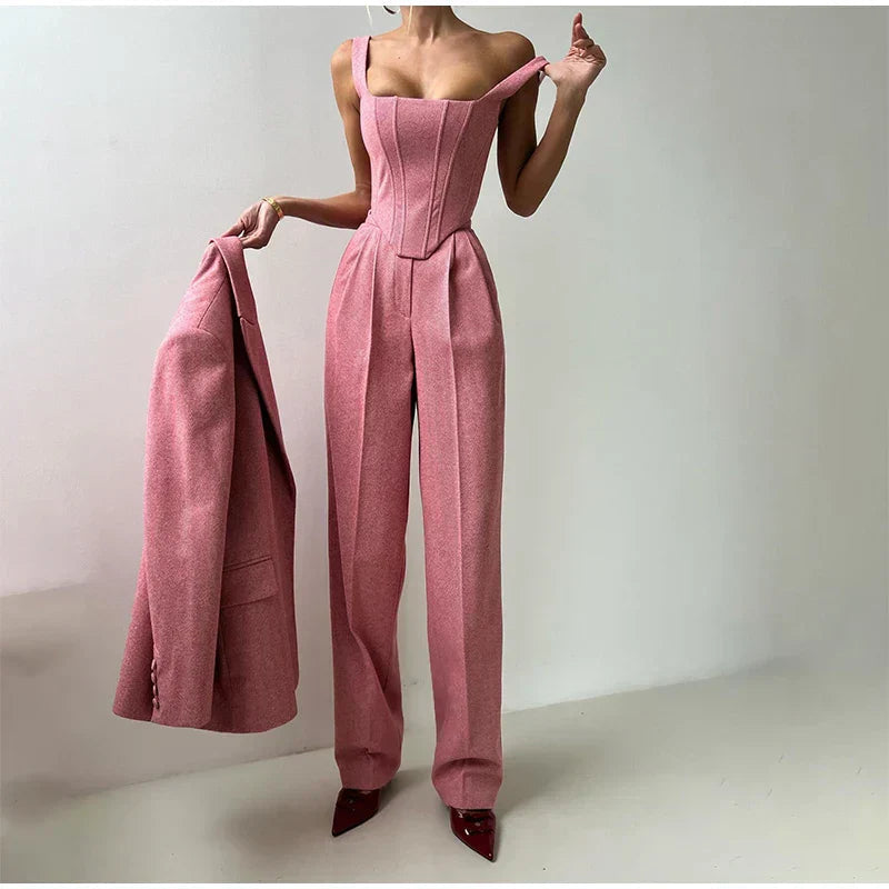 Maelle | Blazer & Wide-Leg Pants Set