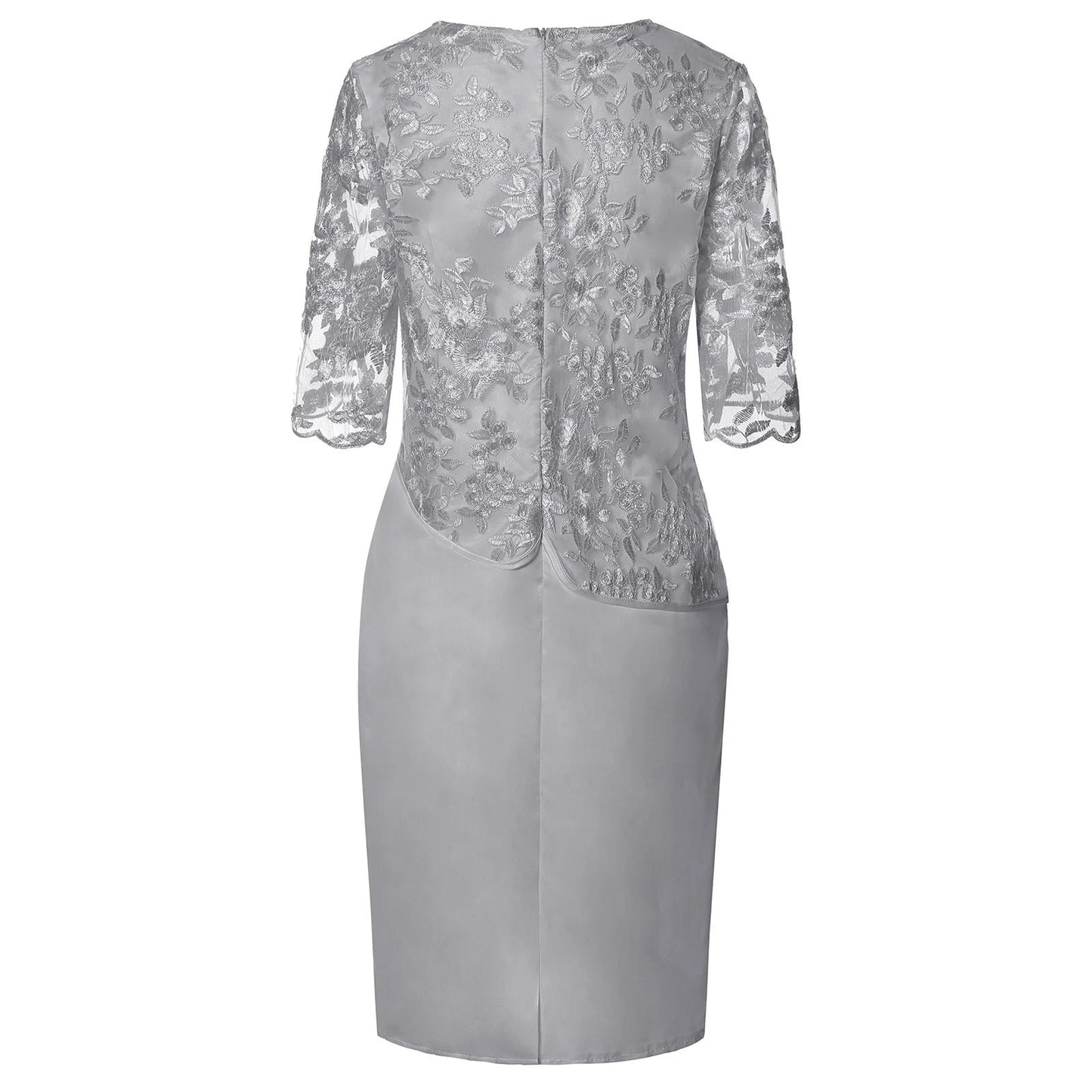 Isavelle | Plus Size Lace Midi Dress