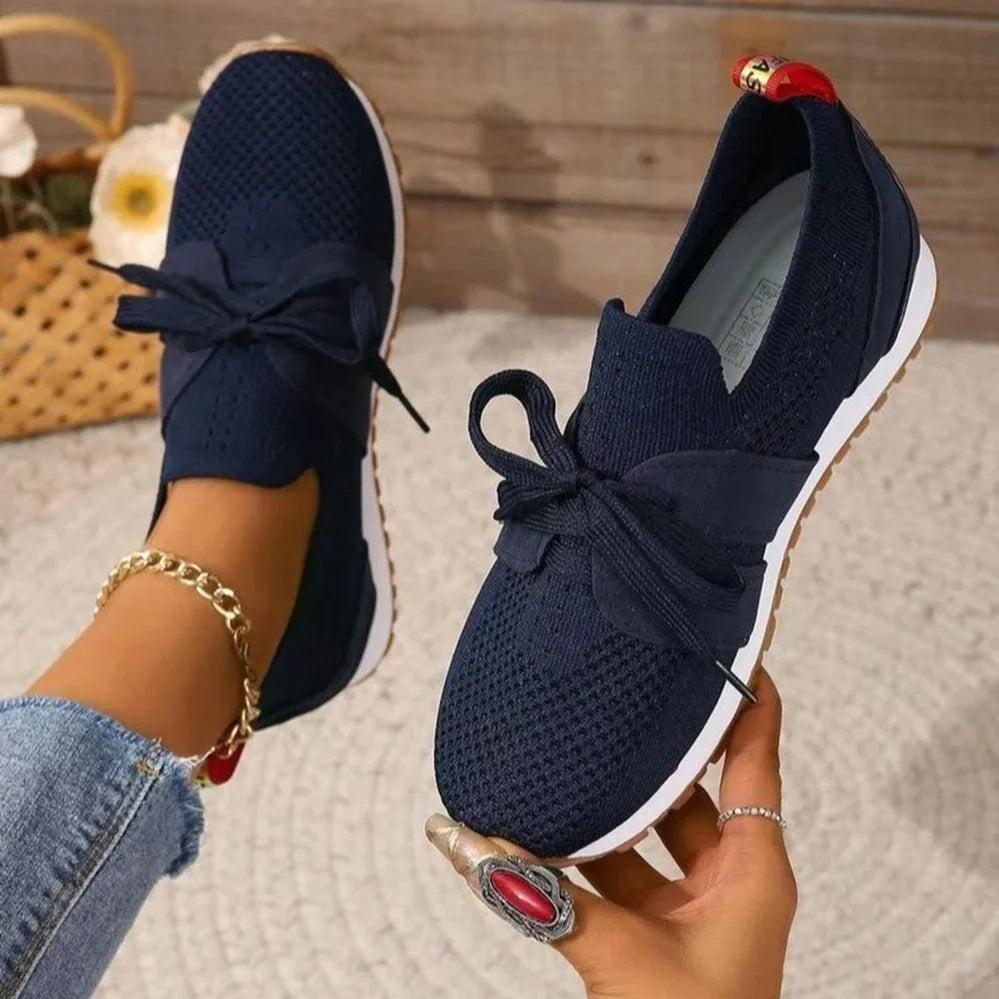 Women's Siri slip-on lace-detail sneakers - view 12