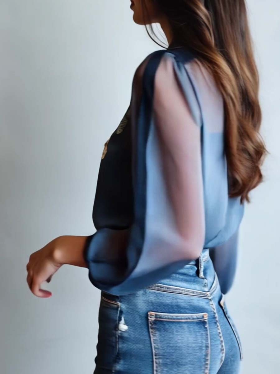 Liora | Floral Boho Blouse