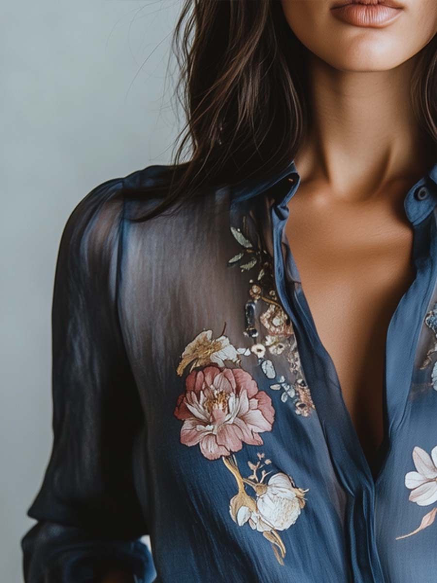 Liora | Floral Boho Blouse