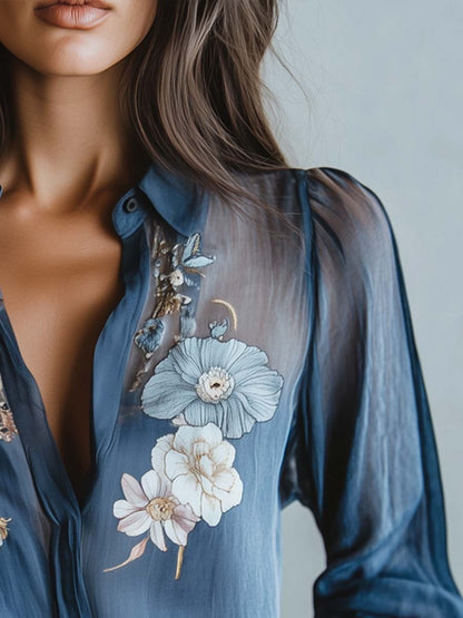 Liora | Floral Boho Blouse