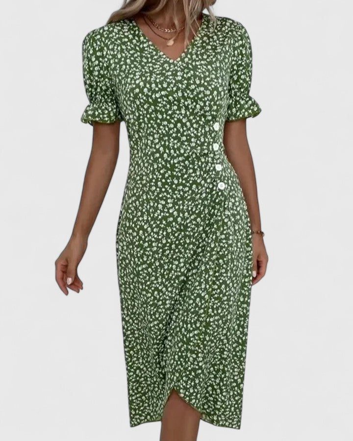 Kataryna | Sleeveless Summer Midi Dress