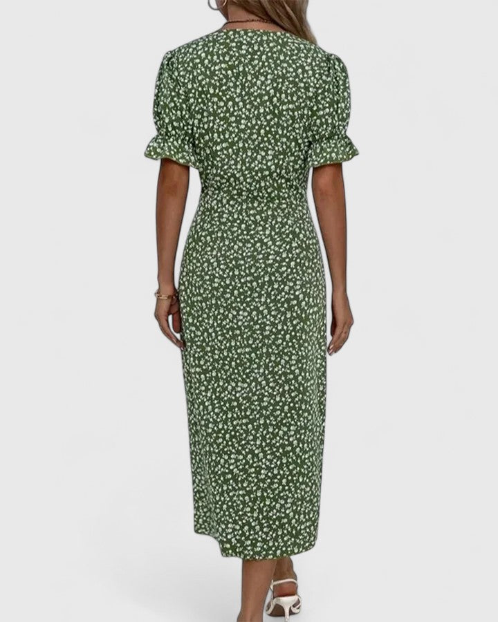 Kataryna | Sleeveless Summer Midi Dress