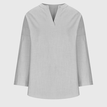 Roxanne | Flowy Long Sleeve Beach Shirt