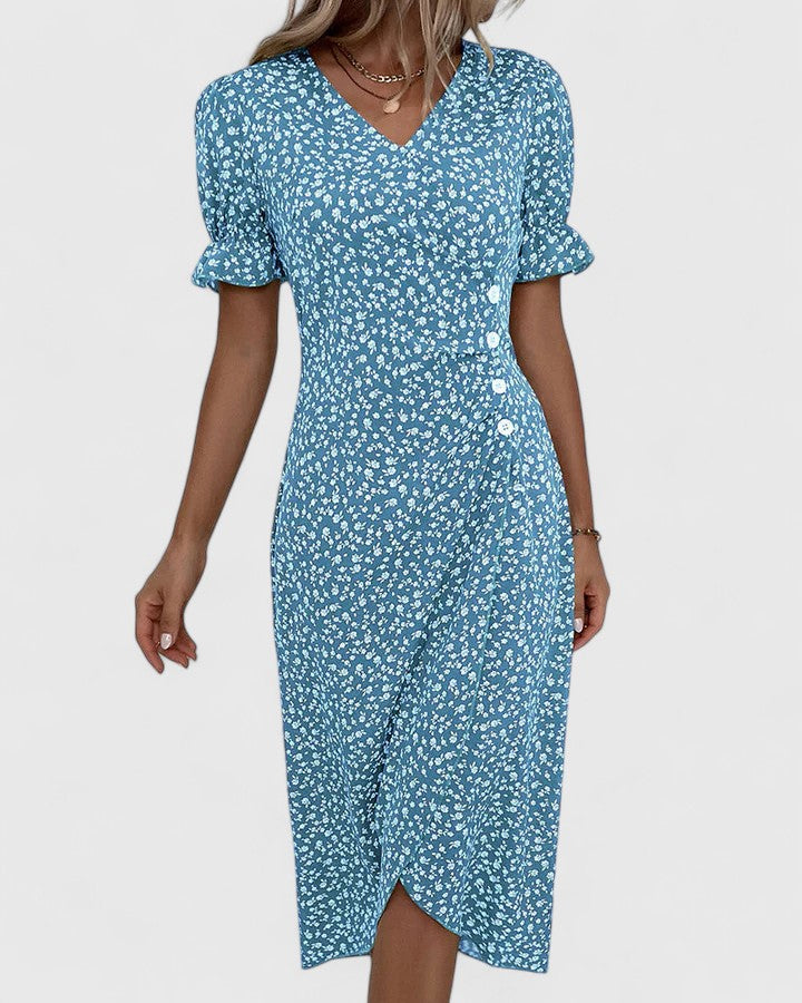 Kataryna | Sleeveless Summer Midi Dress