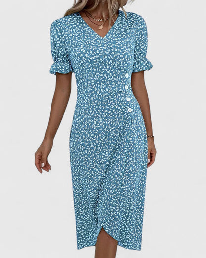 Kataryna | Sleeveless Summer Midi Dress