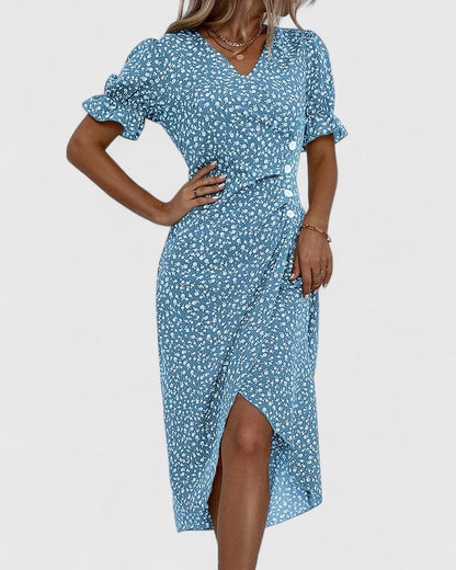 Kataryna | Sleeveless Summer Midi Dress