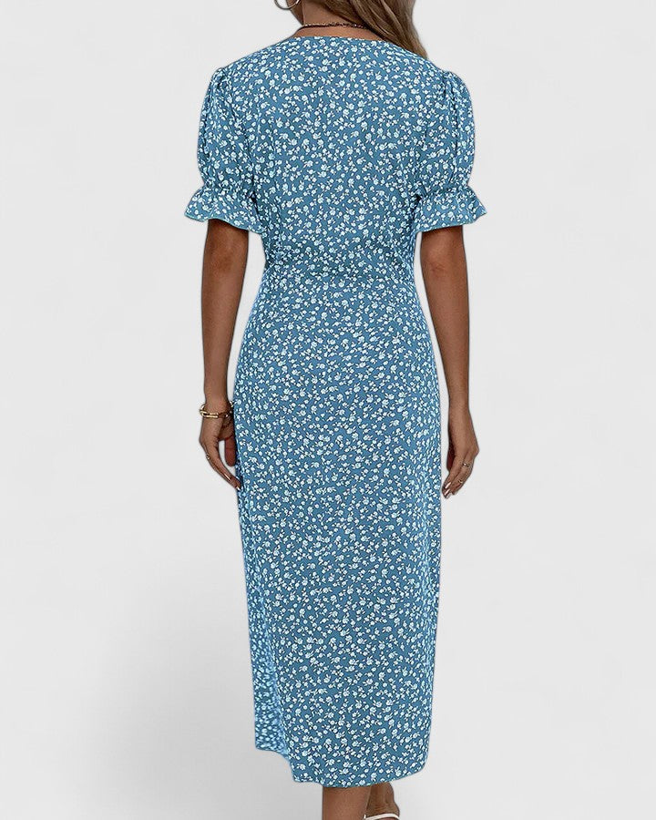 Kataryna | Sleeveless Summer Midi Dress