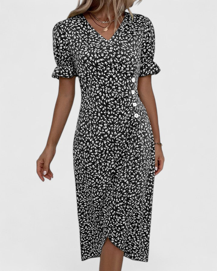 Kataryna | Sleeveless Summer Midi Dress