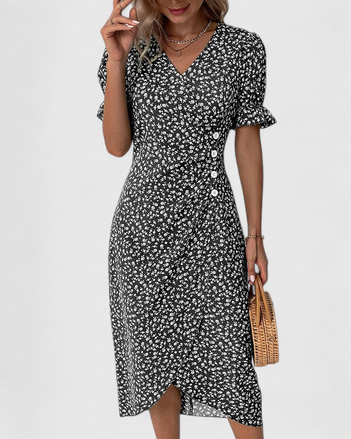 Kataryna | Sleeveless Summer Midi Dress
