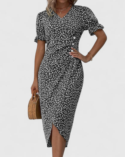 Kataryna | Sleeveless Summer Midi Dress