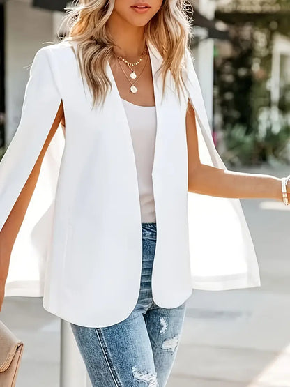 Wynne | Cape Sleeve Tailored Blazer
