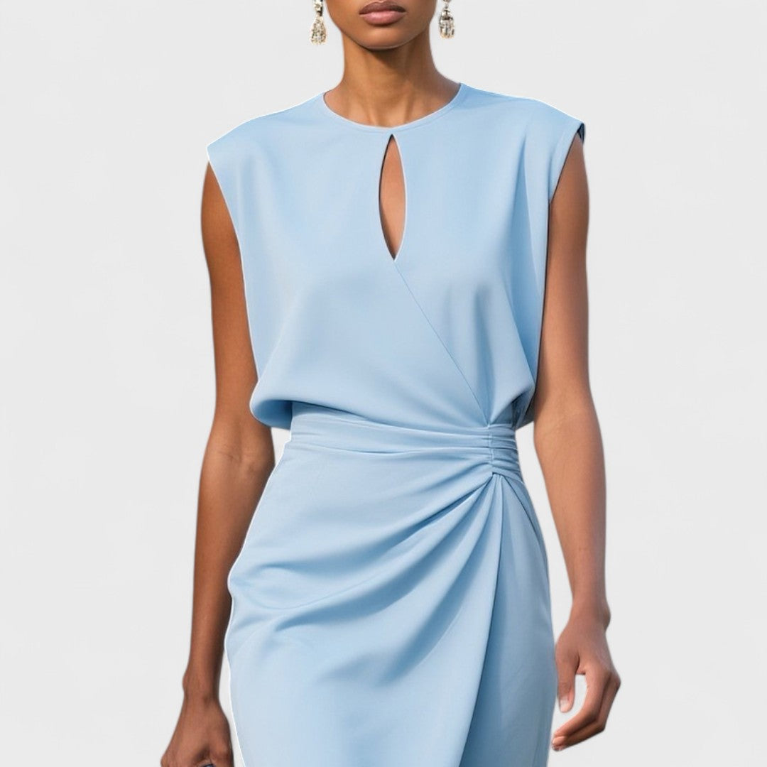 Celiane | Elegant Midi Dress for Work and Events