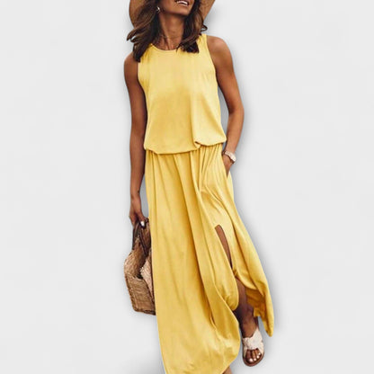 Maris | Sleeveless Summer Maxi Dress